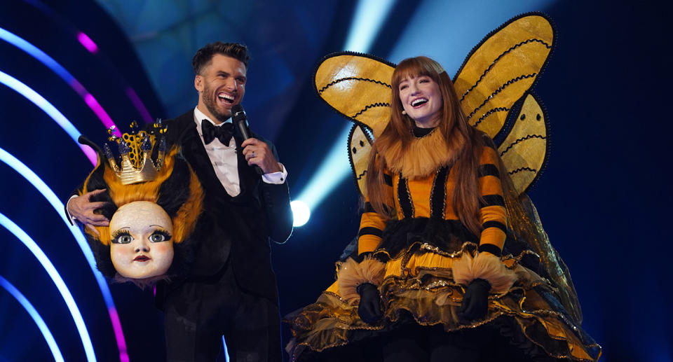 <a href="https://uk.news.yahoo.com/tagged/the%20masked%20singer/" data-ylk="slk:The Masked Singer;elm:context_link;itc:0;sec:content-canvas" class="link "><em>The Masked Singer</em></a> made it to the UK this year in a series that was won by Girls Aloud's Nicola Roberts. Based off a South Korean format, the thrilling yet bizarre programme proved to be a ratings hit with a second season featuring a <a href="https://uk.news.yahoo.com/the-masked-singer-season-2-new-characters-102150806.html" data-ylk="slk:brand new cast;elm:context_link;itc:0;sec:content-canvas;outcm:mb_qualified_link;_E:mb_qualified_link;ct:story;" class="link  yahoo-link">brand new cast </a>of colourful characters launching Boxing Day 2020. (ITV)