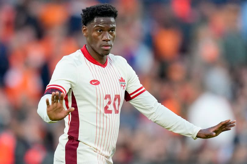 Jonathan David is currently away with Canada at their maiden Copa America campaign