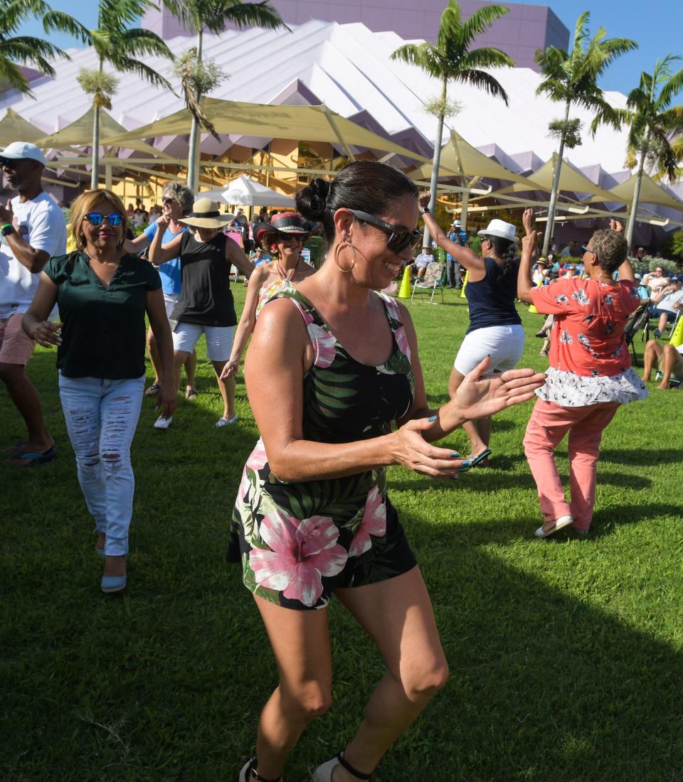 Friday Fest, the free concert series held on Van Wezel's lawn (pictured here in 2019), continues Aug. 11 with TEN-76.