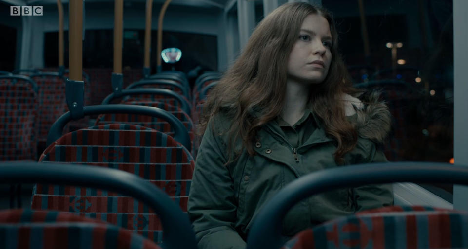 Nightbus murder on Luther (Credit: BBC)