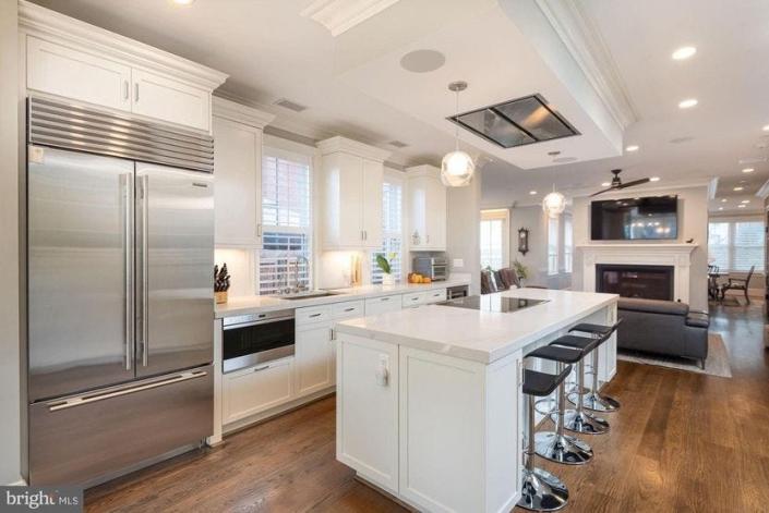 Kitchen of Gabe Bankman-Fried's DC townhouse