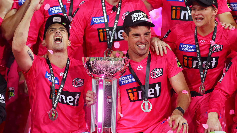 The Sydney Sixers will kick off their BBL title defence next season against the Melbourne Stars, who the defeated in last year's grand final. (Photo by Mark Kolbe/Getty Images)