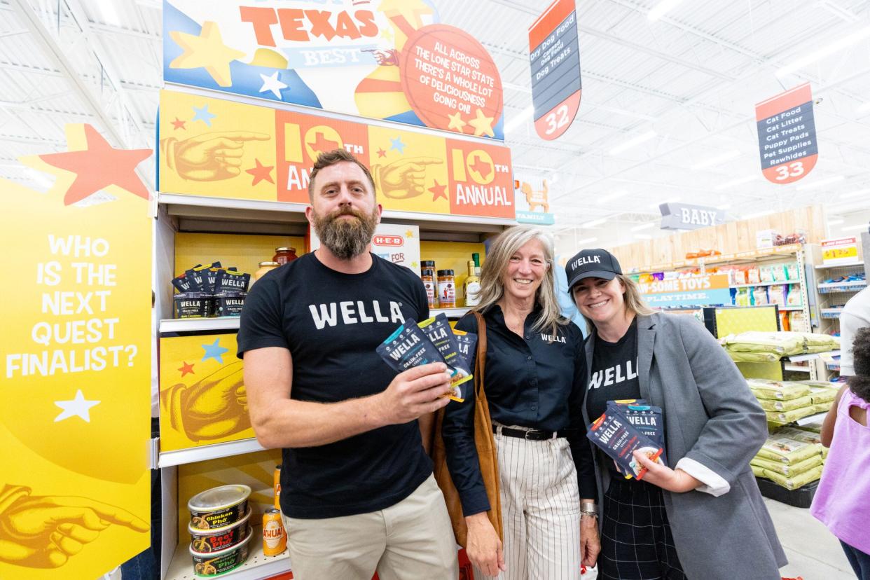 Wella Grain Free from Lockhart residents Bernardo Garza, Deborah Nease and Glenn Nease is a finalist in H-E-B's Quest for Texas Best competition.