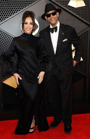 <p>Frazer Harrison/Getty </p> Lisa Harris and Jimmy Jam