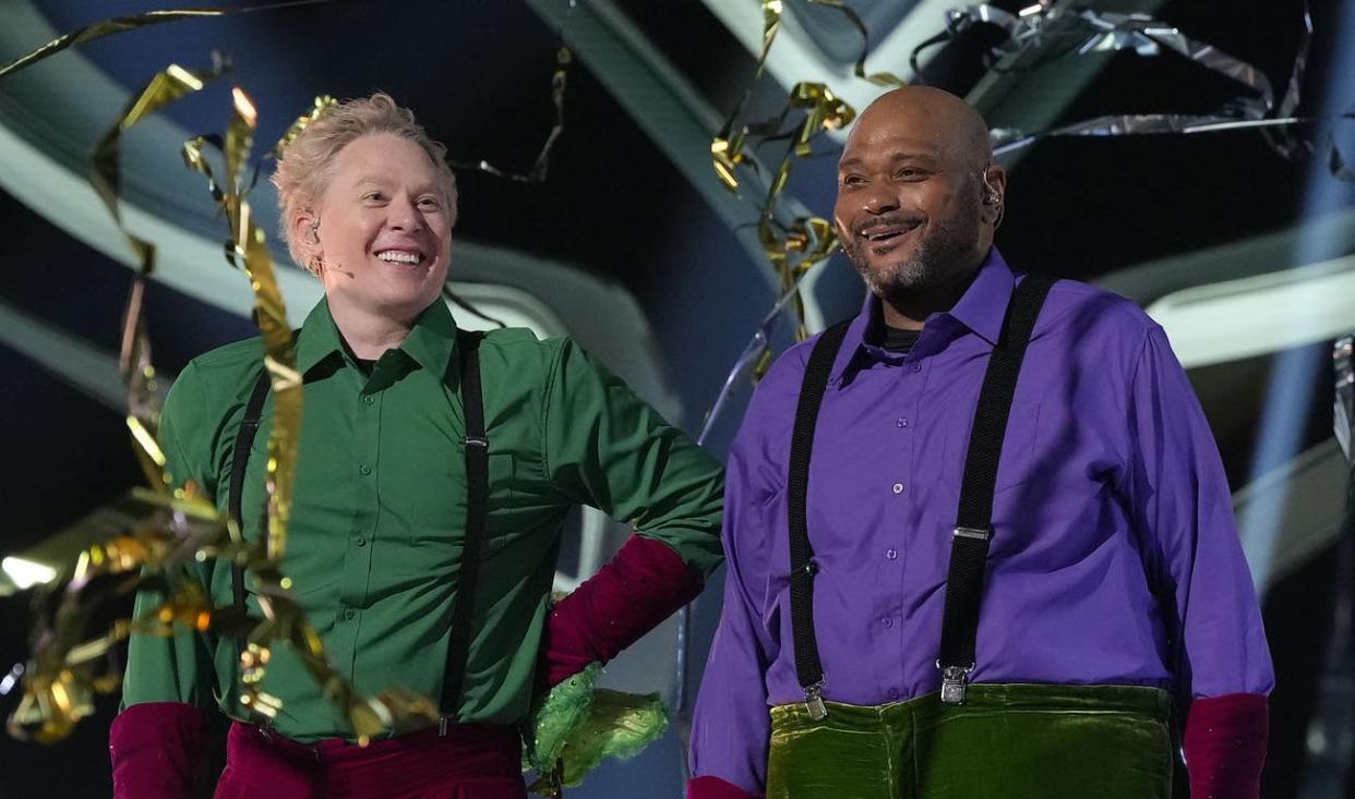 Clay Aiken Ruben Studdard The Masked Singer FOX