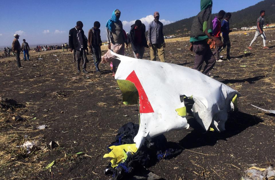 Ethiopian Airlines Flight 302 crash site