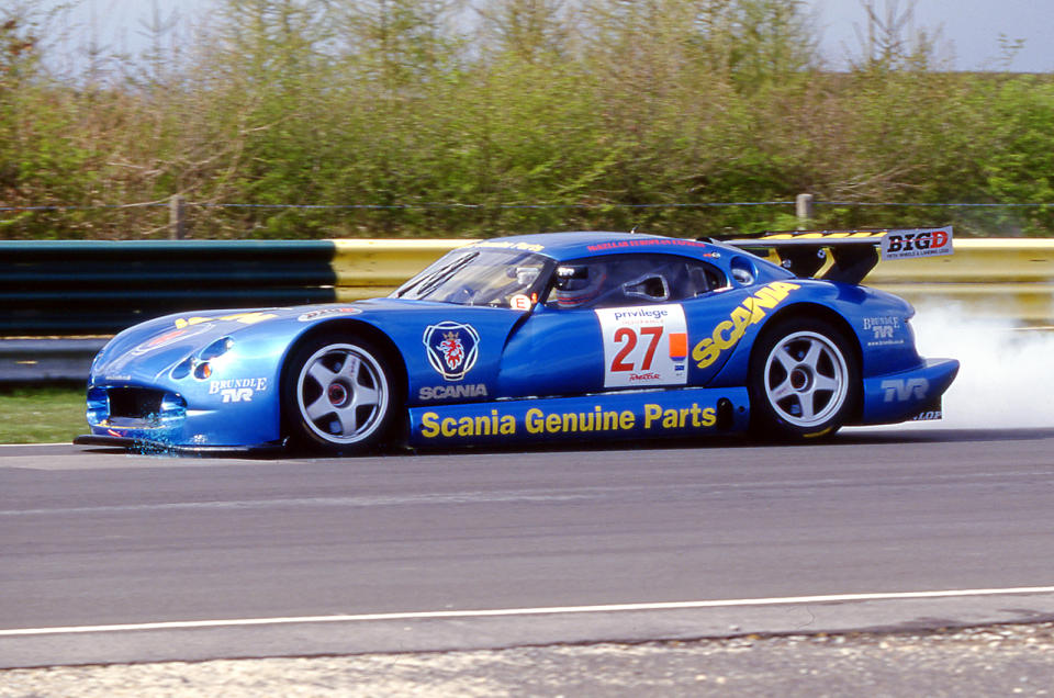 <p>Shown as the Project 7/12 at the 1996 Birmingham motor show, this mad TVR was intended to become the world’s fastest road car with its <strong>7.7-litre V12</strong> pushing out anything up to a claimed <strong>880bhp</strong>. Originally envisaged as a GT1 racer which could also be adapted for the road, the project was renamed the Speed 12 in 1998.</p><p>However, race regulations shifted and TVR boss <strong>Peter Wheeler</strong> reckoned the car was simply too fast for the road. With a kerb weight of <strong>1000kg</strong> and the right gearing, <strong>240mph</strong> was supposedly possible; Wheeler didn’t want to sell such a beast to drivers who couldn’t handle the power, so the project bit the dust.</p>