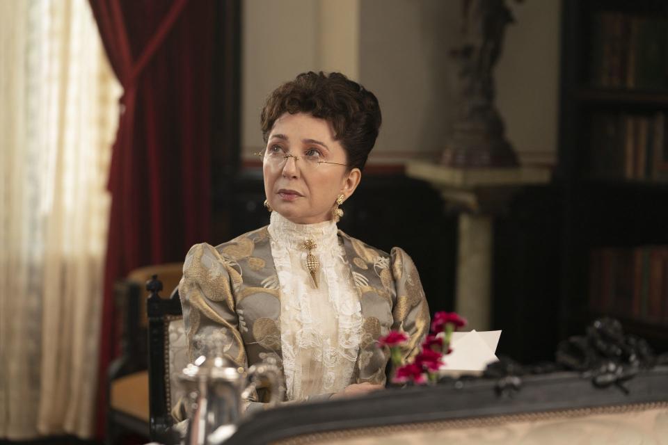 Donna Murphy as Caroline Astor in “The Gilded Age.” | Photograph by Alison Cohen Rosa/HBO