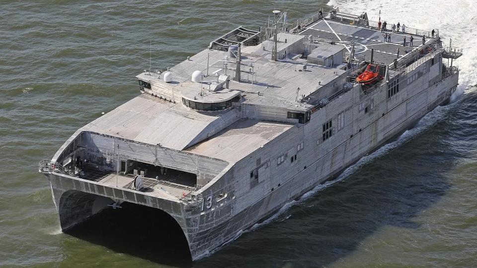 USNS <em>Apalachicola</em>. <em>Austal USA</em>