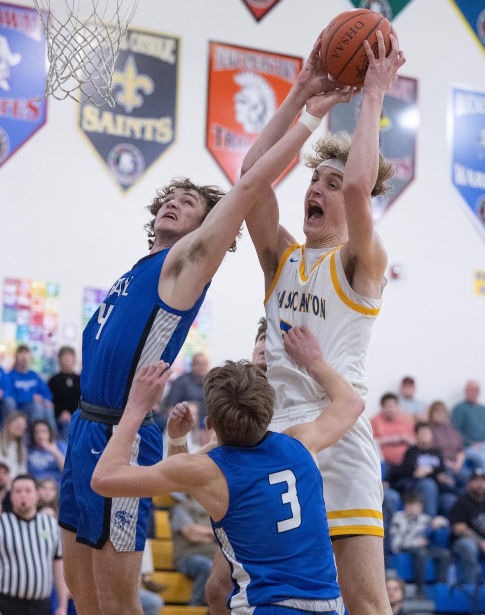 East Canton's Caleb Shilling is a double-double machine for the Hornets.