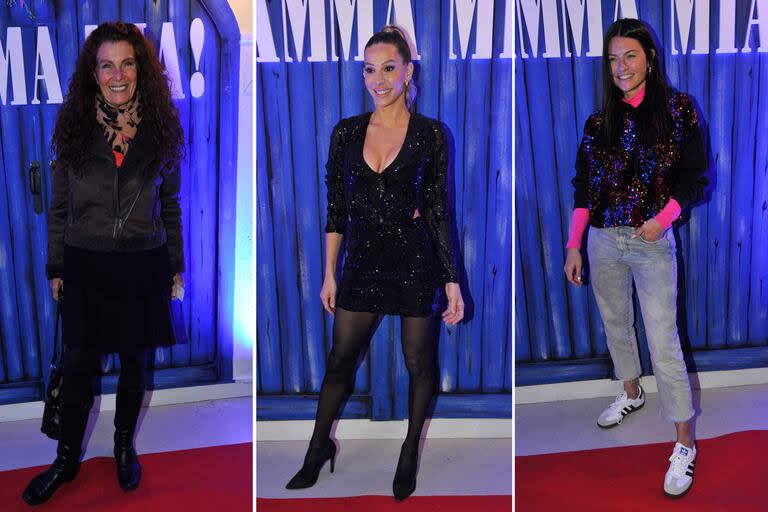 En fotos: colegas y amigos acompañaron a Florencia Peña en estreno en Buenos Aires de Mamma Mia!