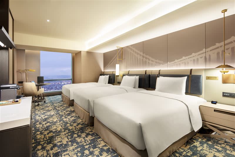台北新板希爾頓酒店旅展優惠最高下殺25折。（圖／業者提供）