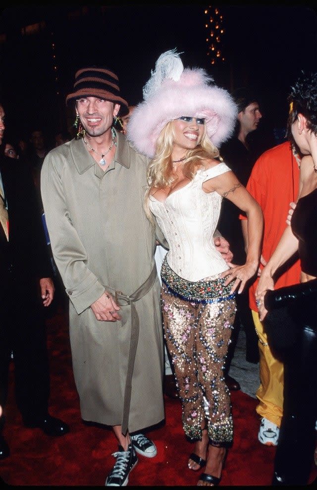 Pamela Anderson Tommy Lee VMAs