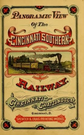 Cincinnati Southern Railway poster.