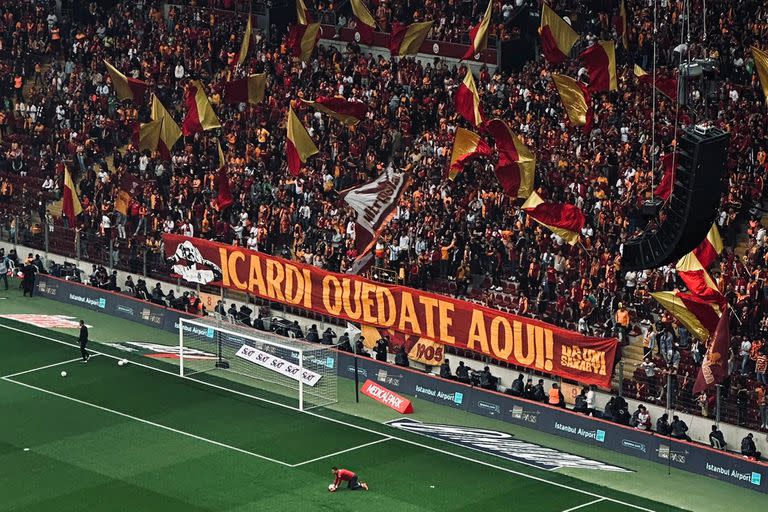 Los hinchas del Galatasaray piden 