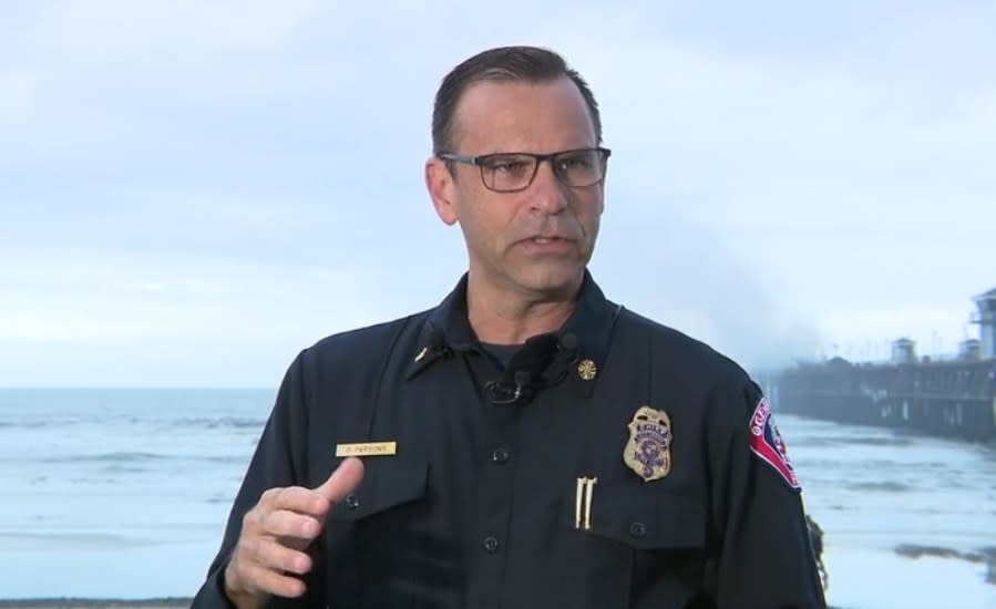 Oceanside Fire Chief David Parson