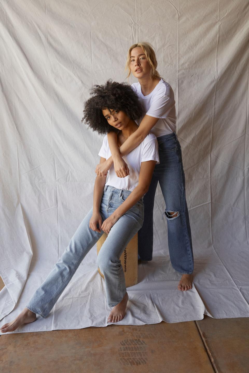 The Hendrix and Harley T-shirts from the Perfect White Tee.