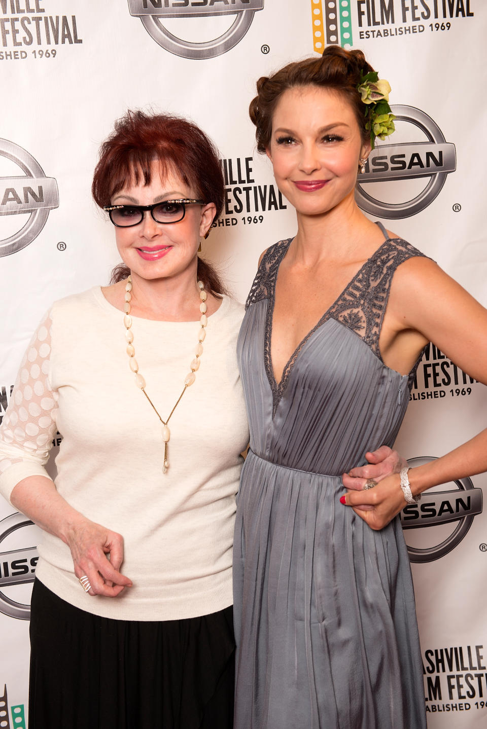 Naomi Judd and Ashley Judd attend the screening of the film 