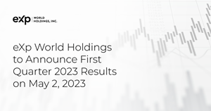 eXp World Holdings will hold a virtual fireside chat and investor Q&A on Tuesday, May 2, 2023 at 2 p.m. PT / 5 p.m. ET hosted by Glenn Sanford, Founder, Chairman and CEO, eXp World Holdings and eXp Realty.