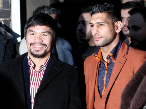 Khan hopes to face Pacquiao by the end of the year (Getty)