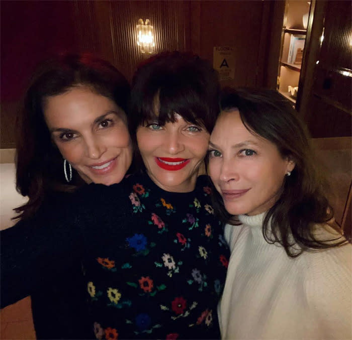 Helena Christensen Christy Turlington Cindy Crawford