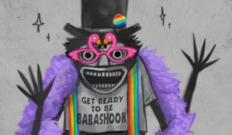 The Babadook looks absolutely fabulous - Credit: Tumblr