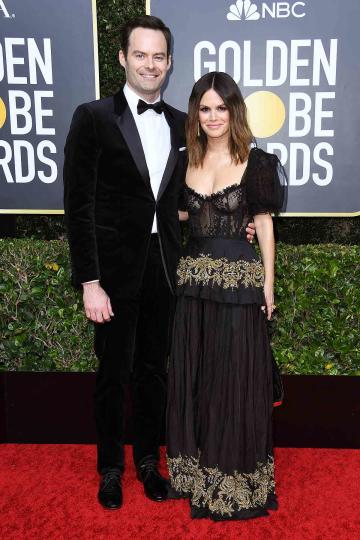 Bill Hader and Rachel Bilson