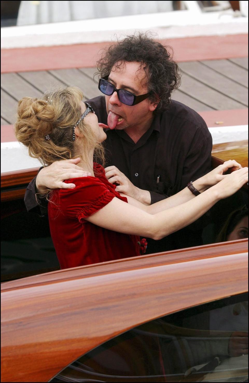 TBT: Helena Bonham Carter and Tim Burton