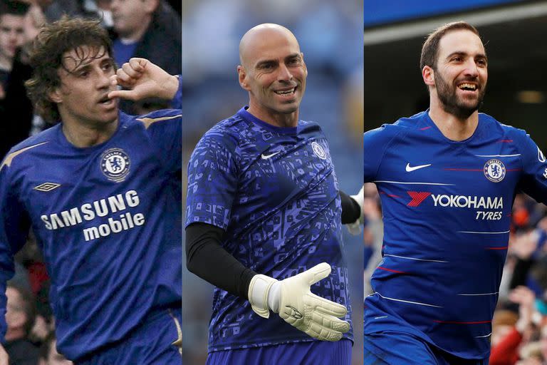 Antes del desembarco de Enzo Fernández, cinco argentinos vistieron la camiseta de Chelsea de Inglaterra