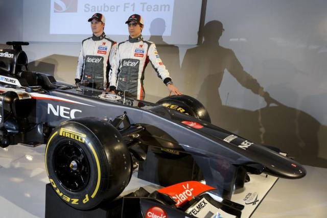 Sauber unveil new car for 2013 F1 season