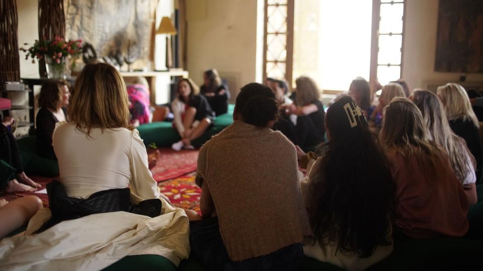 Attendees at the Mama Gena sex retreat (Harvest Series)