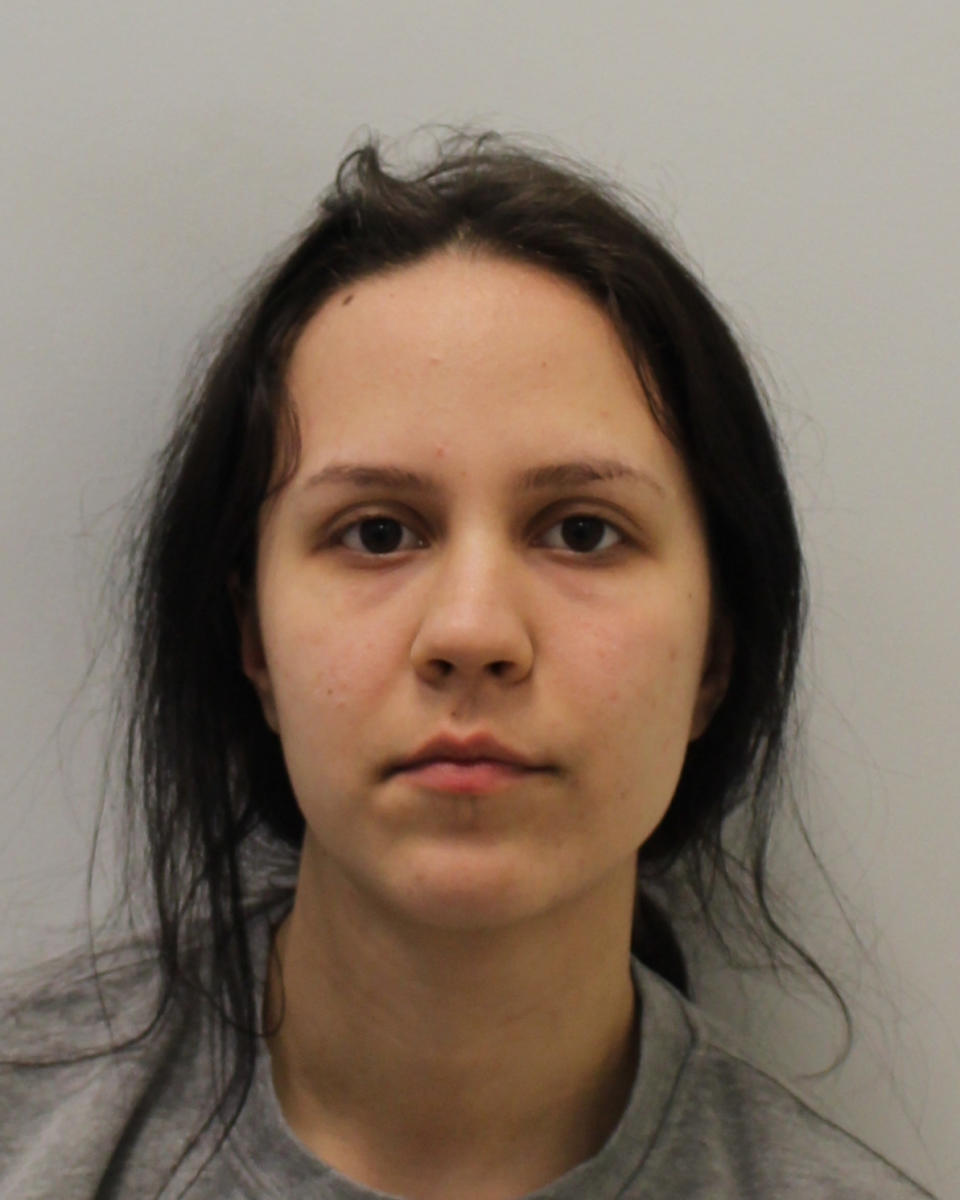 Diana Cristea, 19, was found guilty of Murphy's murder. (PA/Metropolitan Police)