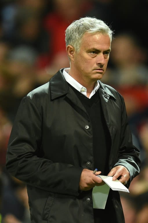 Under pressure: Jose Mourinho needs a positive result away at Burnley on Sunday