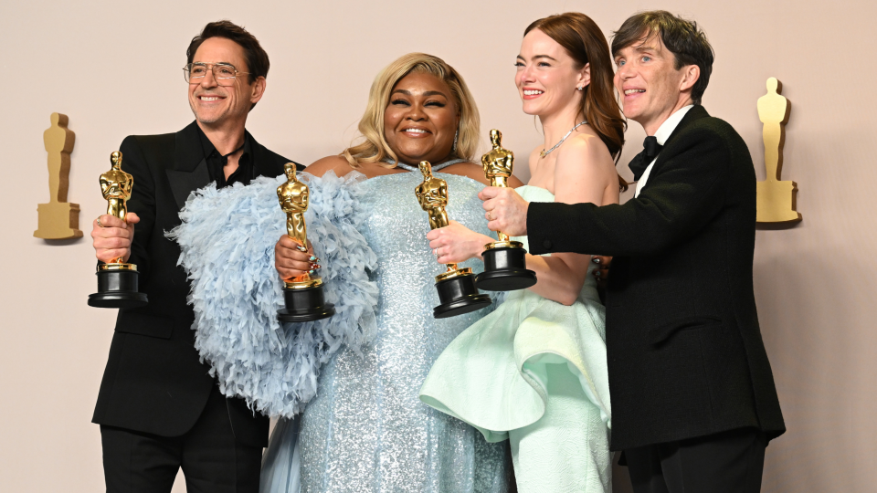 The winners of the Oscars’ acting categories (Gilbert Flores/Variety via Getty Images)