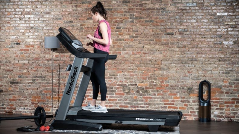 This treadmill is  a great all-around surface for running and walking (and standing).