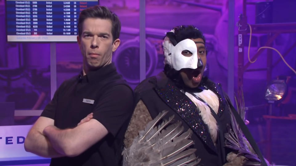 John Mulaney and Kenan Thompson on SNL