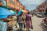 <p>Los inmigrantes haitianos huyen de la pobreza, la crisis humanitaria y la inestabilidad política en su país. Muchos huyeron a Sudamérica y ahora intentan llegar a Estados Unidos. </p>