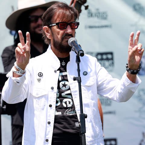 <p>MICHAEL TRAN/AFP via Getty</p> Ringo Starr