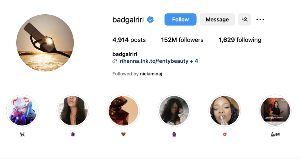 Rihanna Instagram