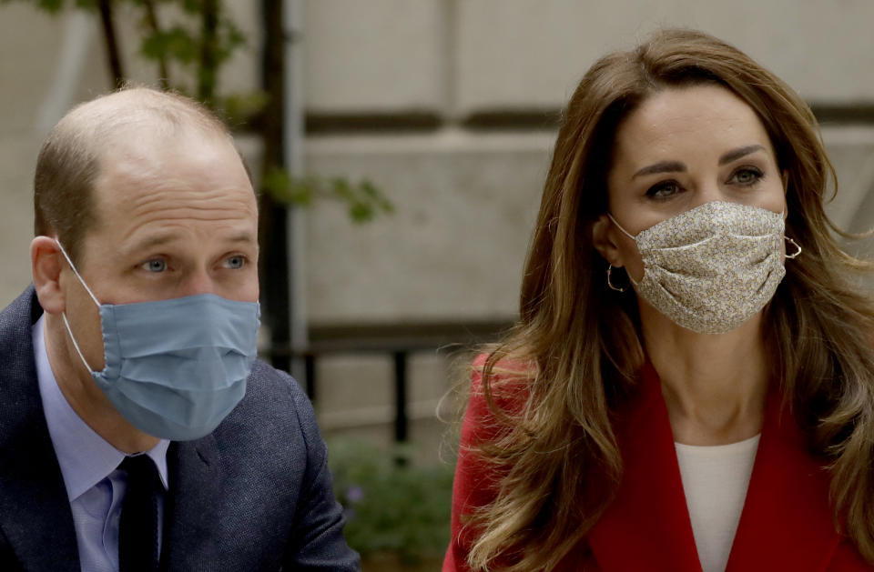  The Duke and Duchess during a recent visit to St. Bartholomew's Hospital in LondonGetty Images