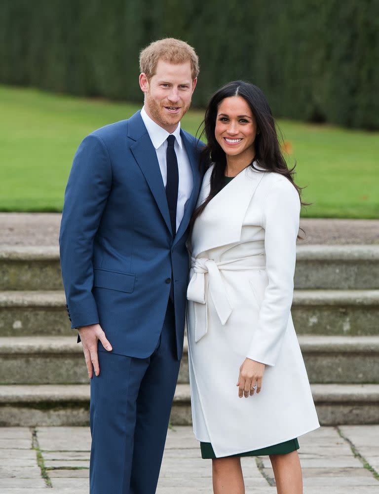 meghan harry timeline engagement