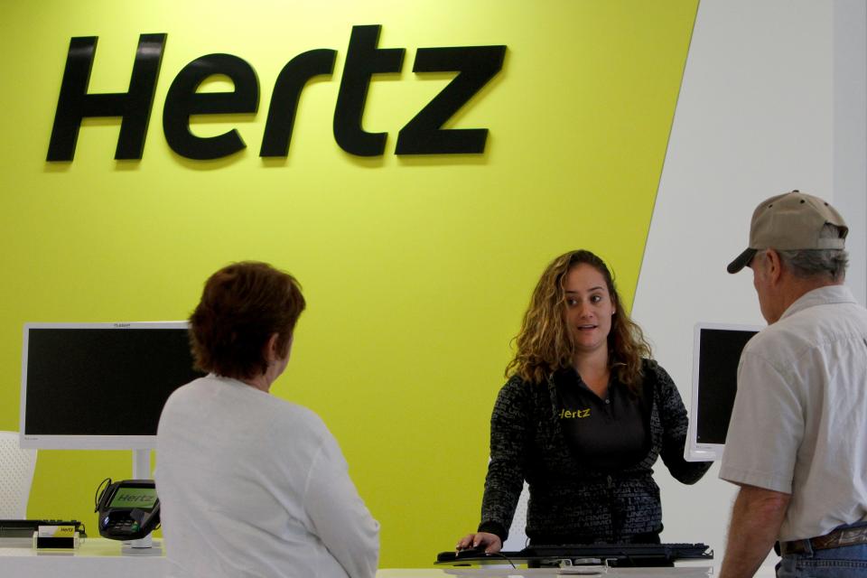 Hertz is extending its olive branch to customers who accuse the company of having them falsely arrested for rental car theft.