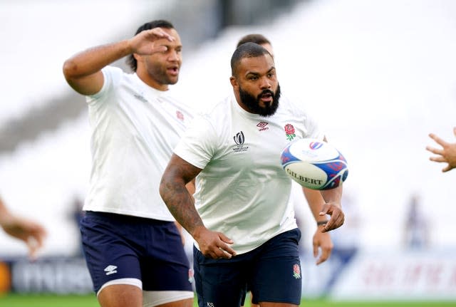 Kyle Sinckler during the captain's run