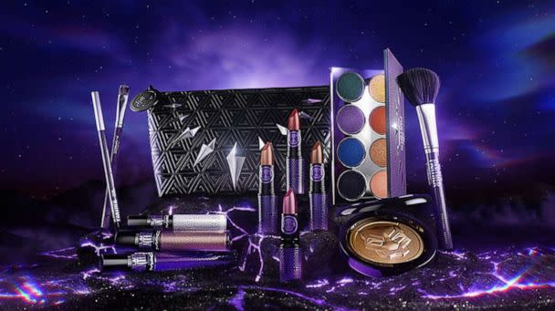 PHOTO: MAC has joined forces with Marvel to launch a mesmerizing new limited edition Black Panther makeup collection. (courtesy of MAC)