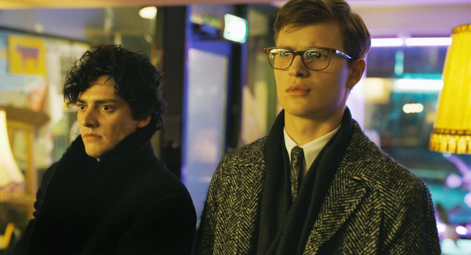 two young men in "The Goldfinch"