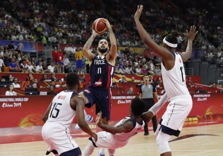 Basketball - FIBA World Cup - Quarter Finals - United States v France