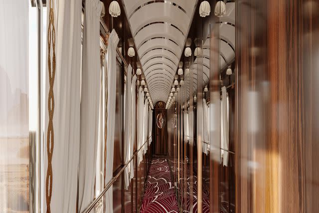 <p>Maxime d&#39;Angeac/Courtesy of Orient Express, Accor</p> The new Orient Express reinterpreted by Maxime d&#39;Angeac.