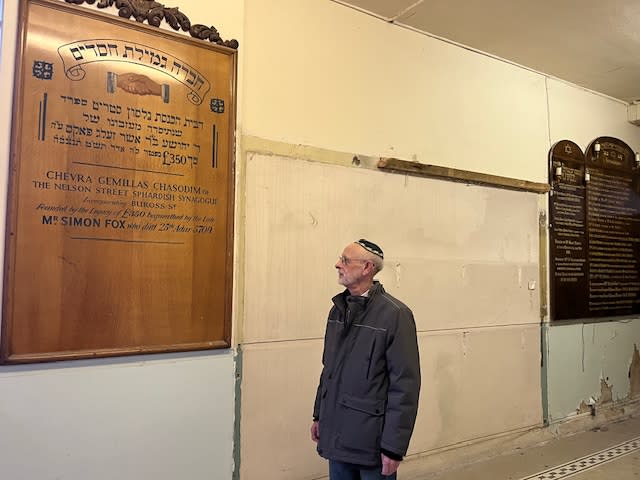 Leon Silver, president of the East Central Synagogue in Tower Hamlets, East London is part of the Tower Hamlets Interfaith Forum. (Credit: Rabina Khan)