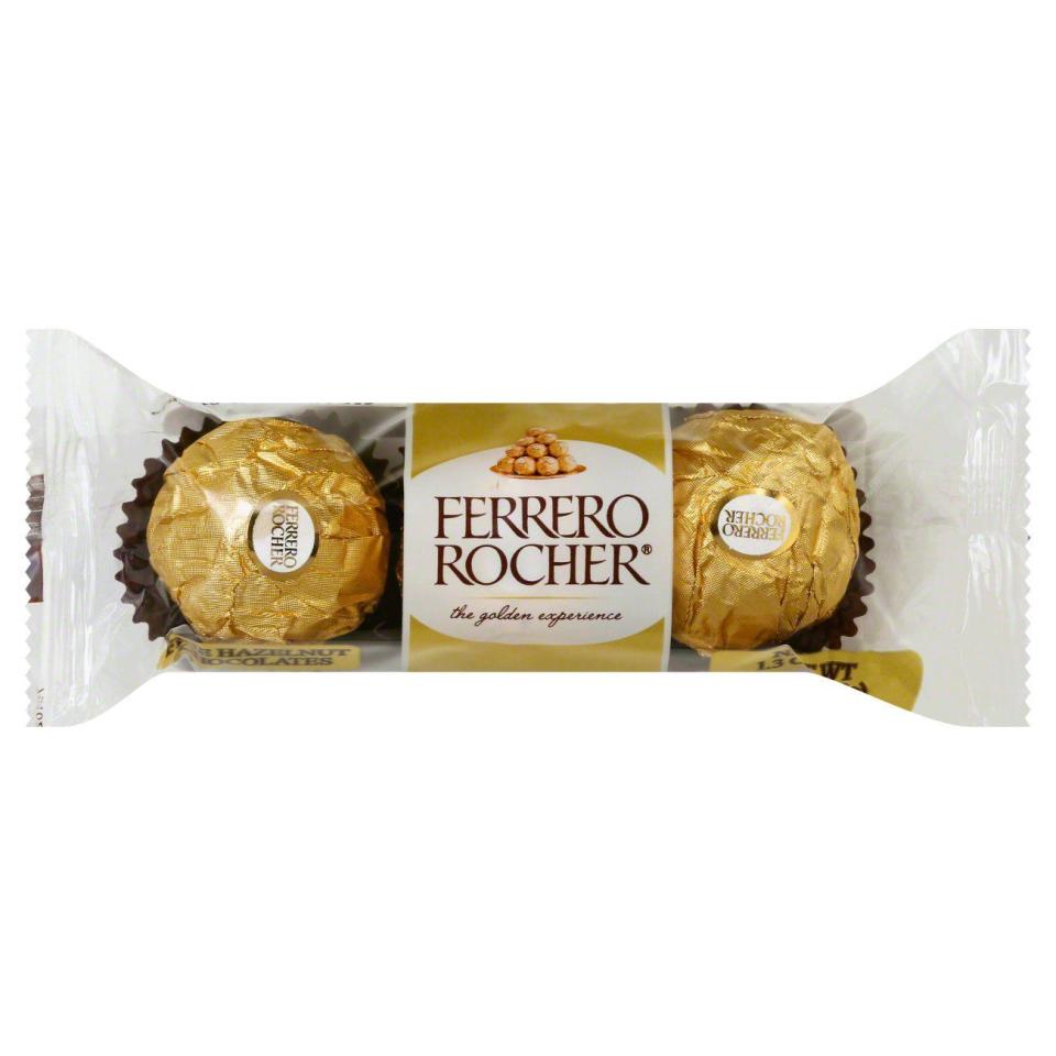 7) Ferrero Rocher Hazelnut Chocolate