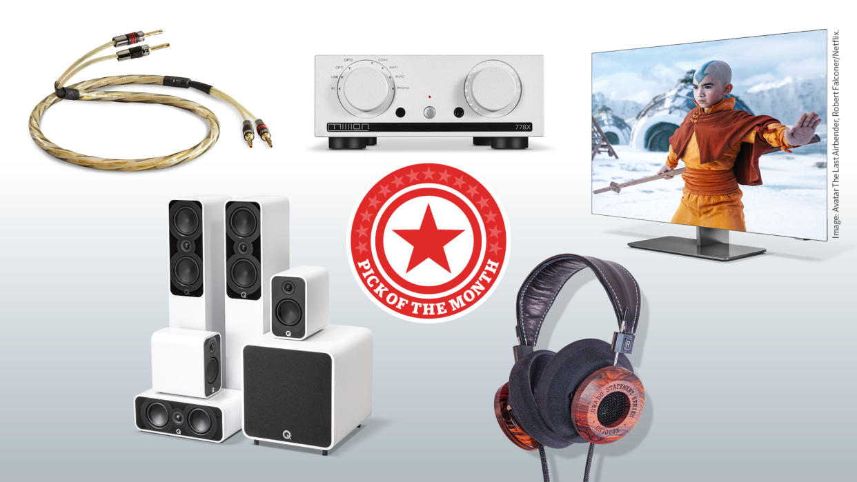  What Hi-Fi? Pick of the Month December 2023 lead image. 